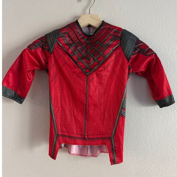 Marvel Shang-Chi Boy's 2 Piece Costume Small Black Red - Picture 2 of 7